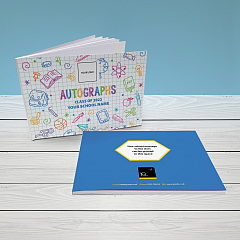 Autograph Books from our range of School Leavers Gifts